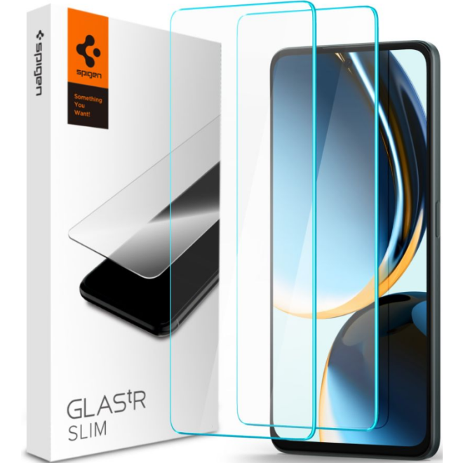 Spigen GLAS.tR Slim Premium Tempered Glass - Αντιχαρακτικό Γυαλί Οθόνης OnePlus Nord CE 3 Lite - Clear - 2 Τεμάχια