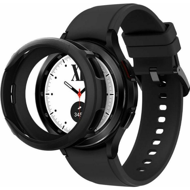 Spigen Liquid Air Θήκη Σιλικόνης - Samsung Galaxy Watch Classic 4 42mm - Matte Black