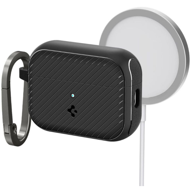 Spigen Mag Armor MagFit - Θήκη MagSafe για Apple AirPods Pro 2nd Gen - Matte Black