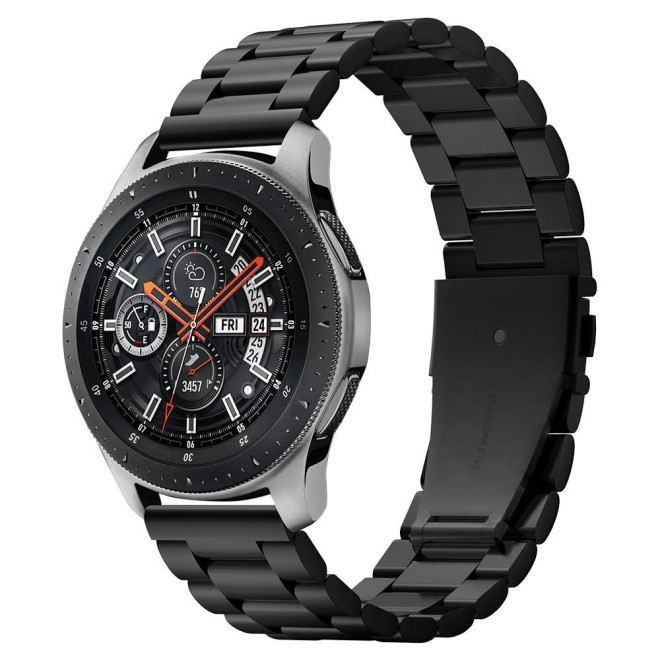 Spigen Modern Fit Μεταλλικό Λουράκι Galaxy Watch 46mm - Black 