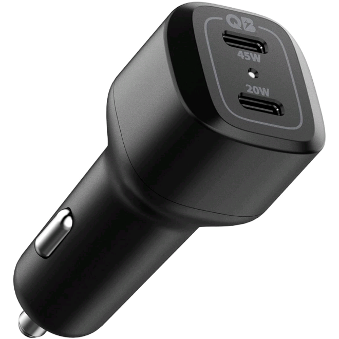 Spigen PC2000 PowerArc ArcStation Car Charger - Φορτιστής Αυτοκινήτου με 2 x Type-C - 65W - Black