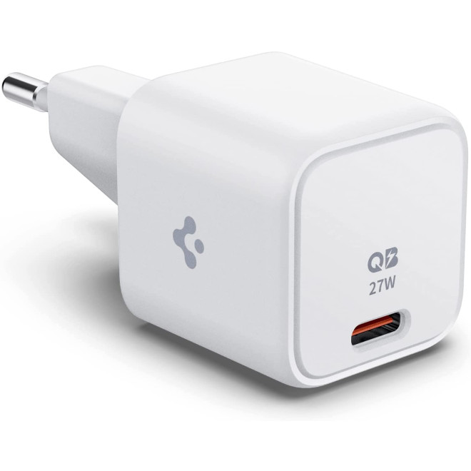 Spigen PE2103EU ArcStation Wall Charger - Ταχυφορτιστής Ταξιδιού / Τοίχου με 1 x Type-C - 27W - White