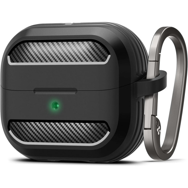 Spigen Rugged Armor Θήκη Samsung Galaxy Buds 3 / 3 Pro - Matte Black