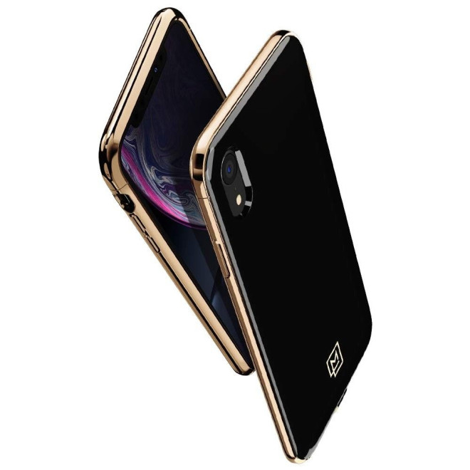 Spigen Θήκη La Manon Etui iPhone XR - Gold Black