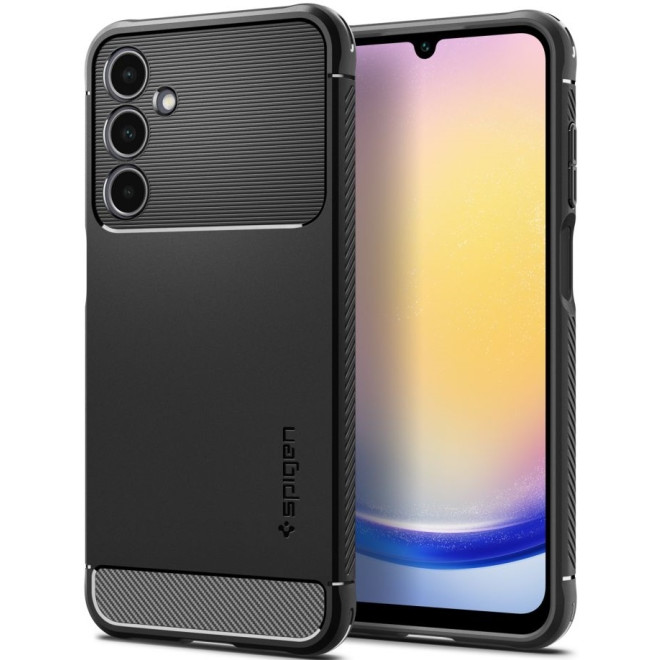 Spigen Θήκη Rugged Armor Samsung Galaxy A25 - Matte Black