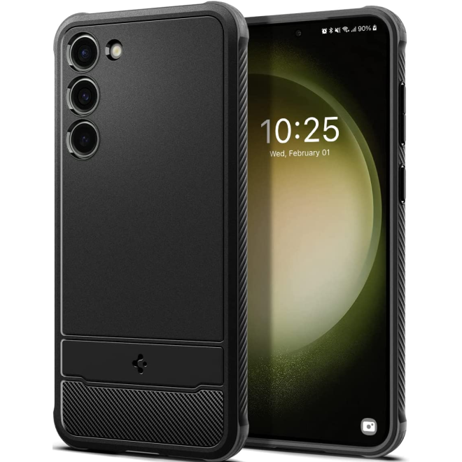Spigen Θήκη Rugged Armor Samsung Galaxy S23 - Matte Black