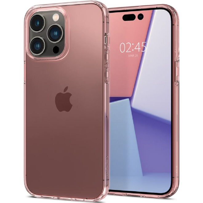Spigen Θήκη Σιλικόνης Crystal Flex - Apple iPhone 14 Pro Max - Rose Crystal