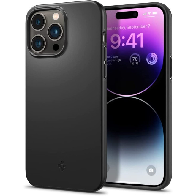Spigen Θήκη Thin Fit - Apple iPhone 14 Pro Max - Black