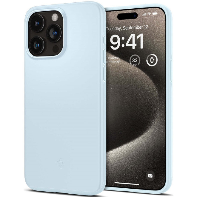 Spigen Θήκη Thin Fit - Apple iPhone 15 Pro Max - Mute Blue