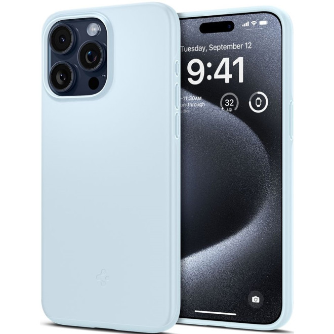 Spigen Θήκη Thin Fit - Apple iPhone 15 Pro - Mute Blue