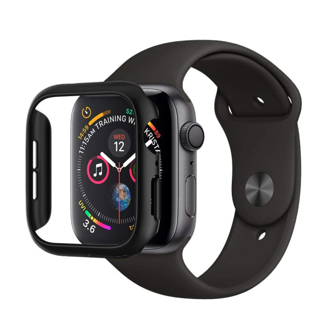 Spigen Θήκη Thin Fit Apple Watch 4 44mm - Black