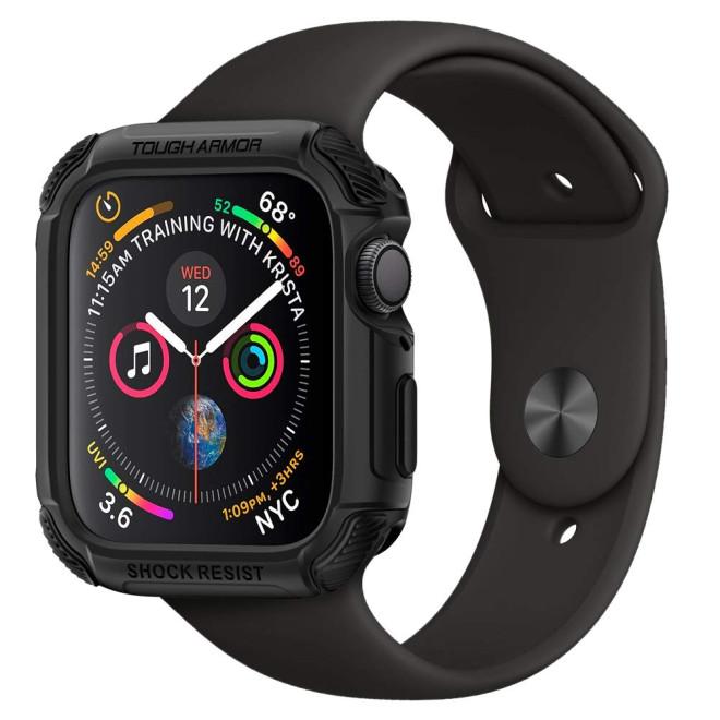 Spigen Θήκη Tough Armor Apple Watch 4 (44mm) - Black