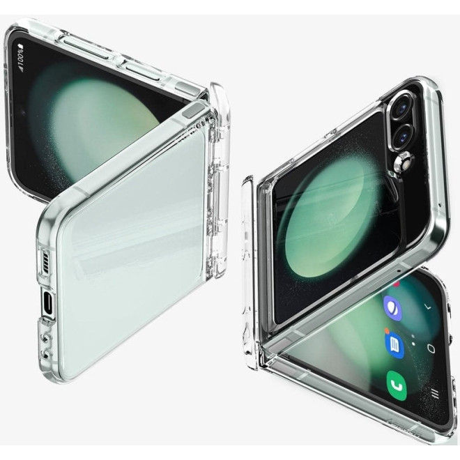 Spigen Thin Fit Pro - Σκληρή Θήκη Samsung Galaxy Z Flip5 - Crystal Clear