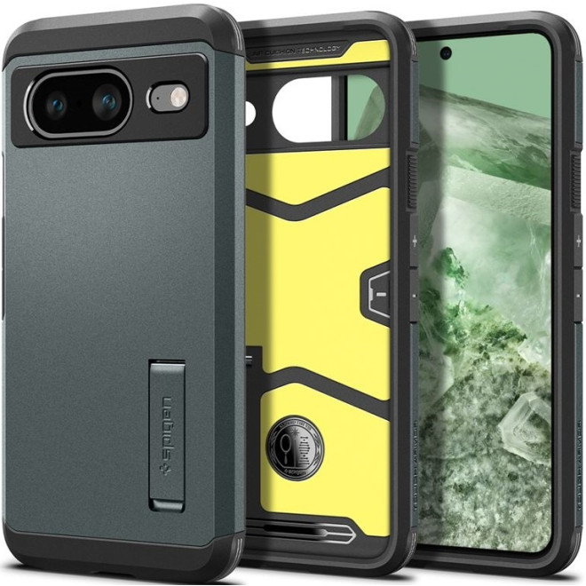Spigen Tough Armor Θήκη Google Pixel 8 - Abyss Green