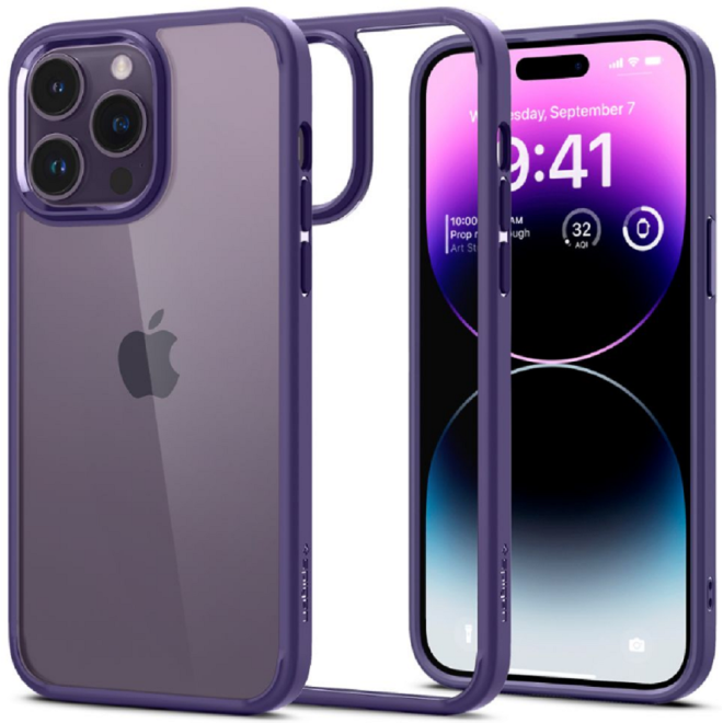 Spigen Ultra Hybrid Θήκη Apple iPhone 14 Pro - Deep Purple