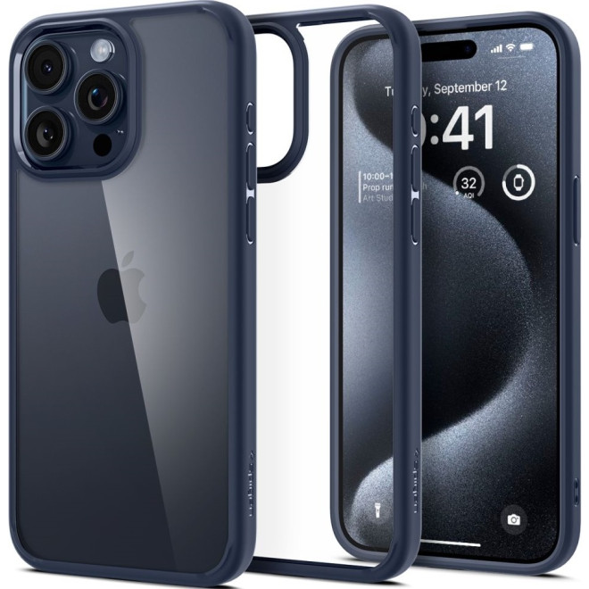 Spigen Ultra Hybrid Θήκη Apple iPhone 15 Pro - Navy Blue