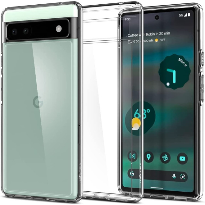 Spigen Ultra Hybrid Θήκη Google Pixel 6a - Crystal Clear