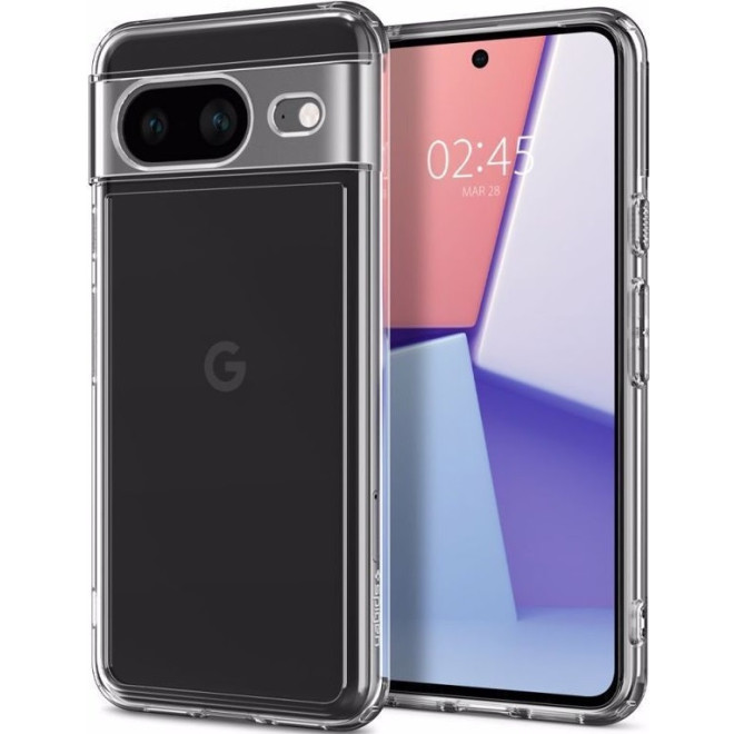 Spigen Ultra Hybrid Θήκη Google Pixel 8 - Crystal Clear