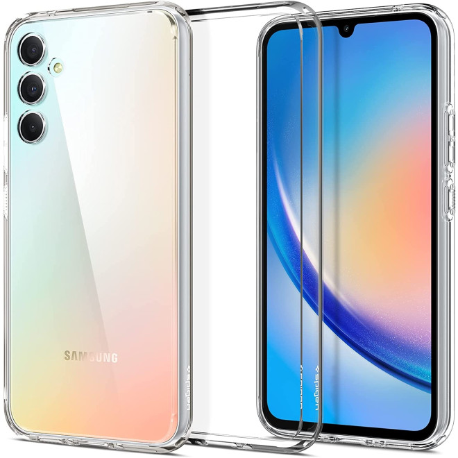Spigen Ultra Hybrid Θήκη Samsung Galaxy A34 - Crystal Clear