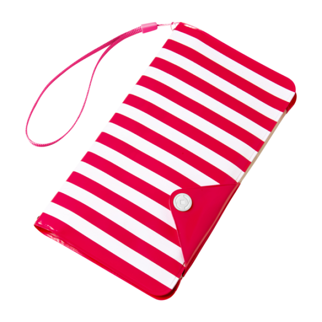 Celly Universal Αδιάβροχη Θήκη Splashproof Wallet για Smartphones έως 5.7'' - IPX4 - Pink