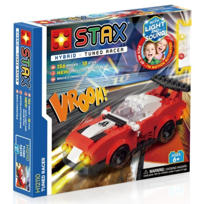 STAX Hybrid Tuned Racer - Παιχνίδι-Αγωνιστικό Αυτοκίνητο Με Φωτάκια LED