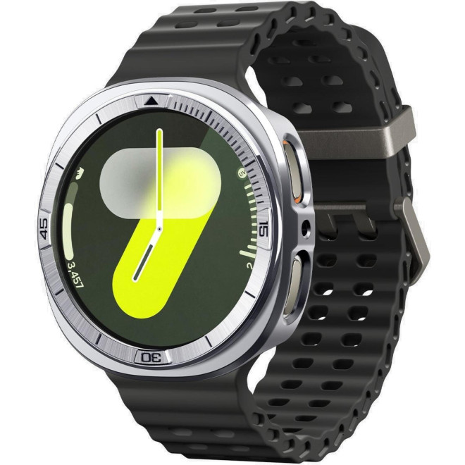 Στεφάνη Προστασίας Samsung Galaxy Watch 8 44mm Spigen Bezel Tune Pro από Ανοξείδωτο Ατσάλι Silver