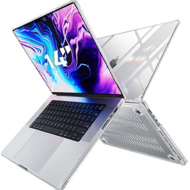 Supcase Ανθεκτική Διάφανη Θήκη Unicorn Beetle Clear - MacBook Pro 14" 2023 / 2021 - Clear 