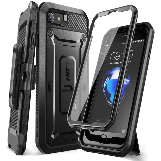 Supcase Ανθεκτική Θήκη Unicorn Beetle Pro - Apple iPhone SE 2022 / 2020 / 8 / 7 - Black