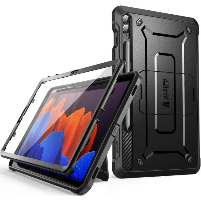 Supcase Ανθεκτική Θήκη Unicorn Beetle Pro - Samsung Galaxy Tab S9 FE Plus 12.4" X610 / X616B με Υποδοχή S Pen - Black