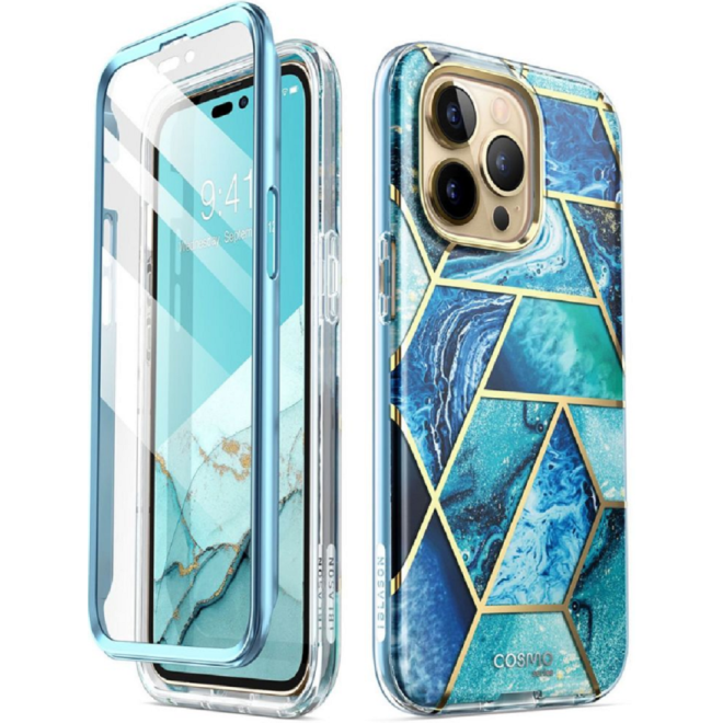 Supcase i-Blason Ανθεκτική Θήκη Cosmo Apple iPhone 14 Pro Max - Ocean Blue