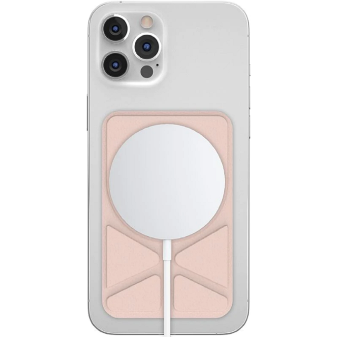 SwitchEasy MagStand - Μαγνητική Αυτοκόλλητη Βάση MagSafe για iPhone - Pink Sand