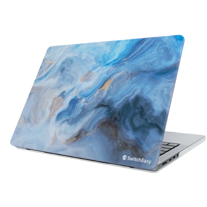 SwitchEasy Marble Σκληρή Θήκη Apple MacBook Pro 14" 2023 / 2021 - Marine Blue