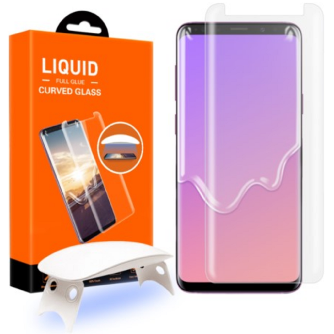 T-MAX Liquid Full Glue 3D Tempered Glass - Σύστημα Προστασίας Οθόνης Apple iPhone X / XS