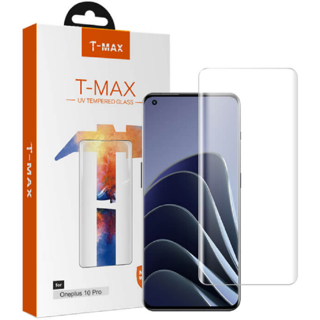 T-MAX Liquid Full Glue 3D Tempered Glass - Σύστημα Προστασίας Οθόνης OnePlus 10 Pro