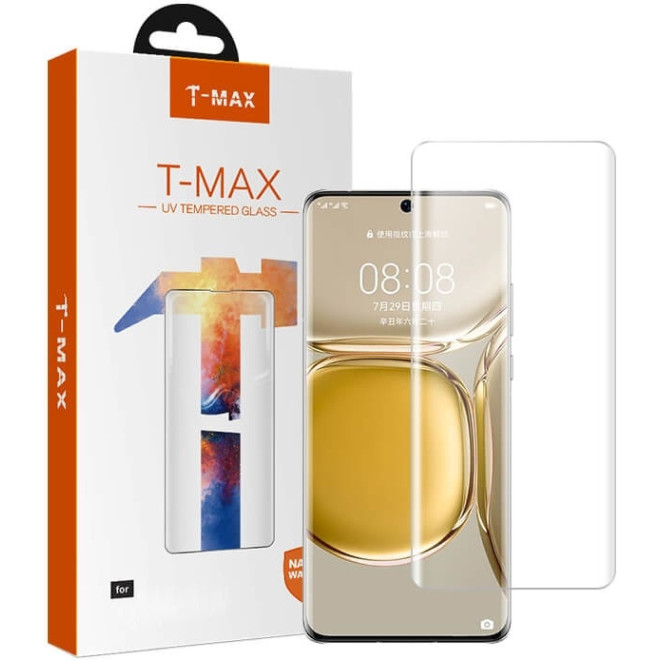 T-MAX Liquid Full Glue 3D Tempered Glass - Σύστημα Προστασίας Οθόνης Realme 11 Pro Plus