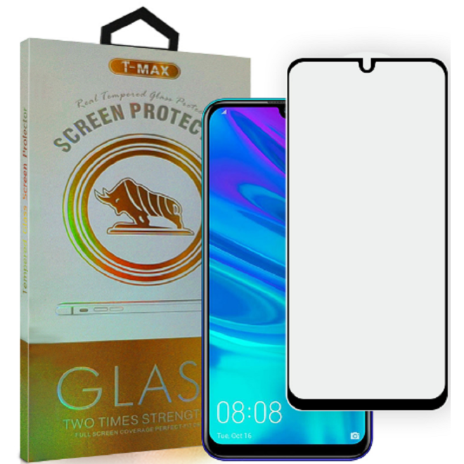 T-Max Premium 3D Tempered Glass Full Glue Fluid Despensing - Αντιχαρακτικό Γυαλί Οθόνης Huawei P Smart 2019 - Black