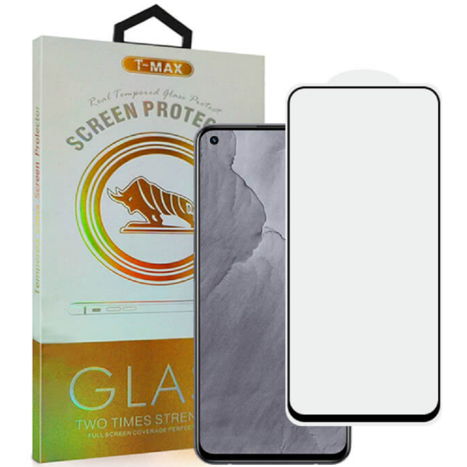T-Max Premium 3D Tempered Glass Full Glue Fluid Despensing - Αντιχαρακτικό Γυαλί Οθόνης Realme GT Master - Black