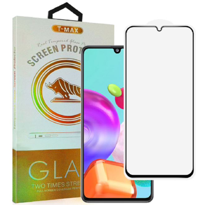 T-Max Premium 3D Tempered Glass Full Glue Fluid Despensing - Αντιχαρακτικό Γυαλί Οθόνης Samsung Galaxy A41 - Black