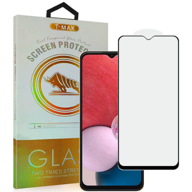 T-Max Premium 3D Tempered Glass Full Glue Fluid Despensing - Αντιχαρακτικό Γυαλί Οθόνης Samsung Galaxy A13 4G - Black