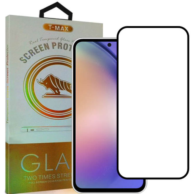 T-Max Premium 3D Tempered Glass Full Glue Fluid Despensing - Αντιχαρακτικό Γυαλί Οθόνης Samsung Galaxy A54 - Black