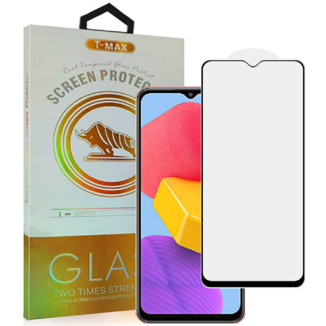 T-Max Premium 3D Tempered Glass Full Glue Fluid Despensing - Αντιχαρακτικό Γυαλί Οθόνης Samsung Galaxy M13 4G - Black
