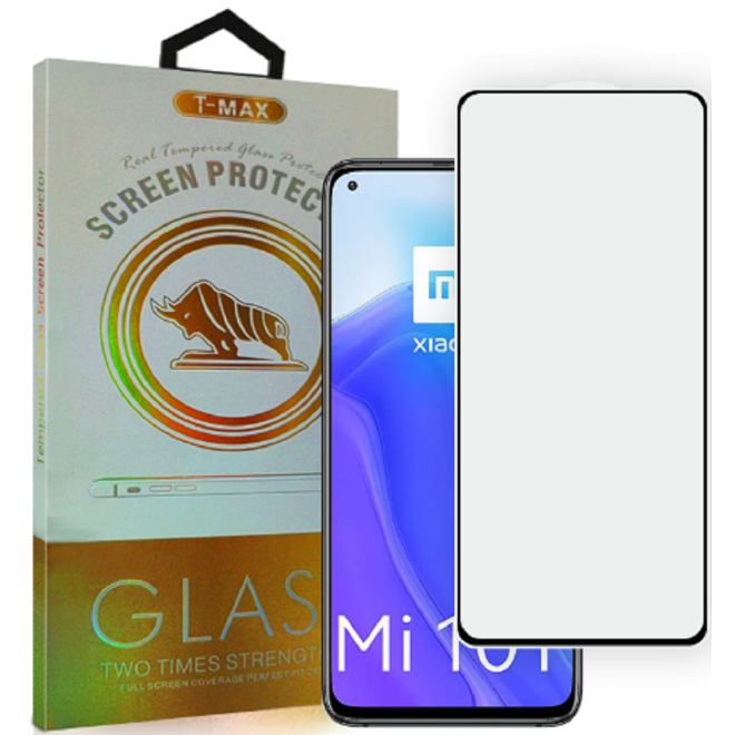 T-Max Premium 3D Tempered Glass Full Glue Fluid Despensing - Αντιχαρακτικό Γυαλί Οθόνης Xiaomi Mi 10T - Black