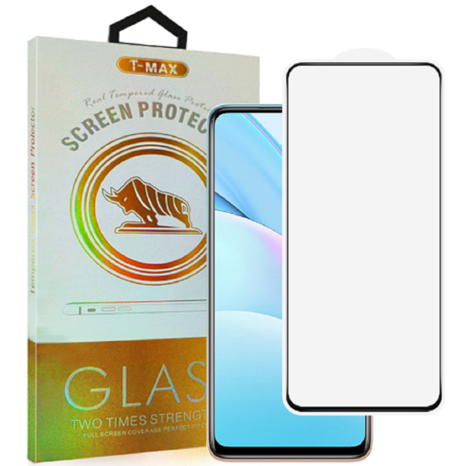 T-Max Premium 3D Tempered Glass Full Glue Fluid Despensing - Αντιχαρακτικό Γυαλί Οθόνης Xiaomi Mi 10T Lite - Black