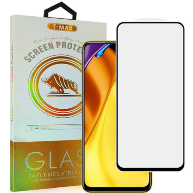 T-Max Premium 3D Tempered Glass Full Glue Fluid Despensing - Αντιχαρακτικό Γυαλί Οθόνης Xiaomi Redmi Note 10 5G / Poco M3 Pro 5G - Black