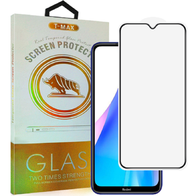 T-Max Premium 3D Tempered Glass Full Glue Fluid Despensing - Αντιχαρακτικό Γυαλί Οθόνης Xiaomi Redmi Note 8T - Black