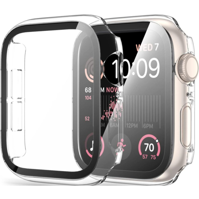 Tech-Protect Defence360 - Θήκη με Tempered Glass Apple Watch SE/6/5/4 (44mm) - Clear