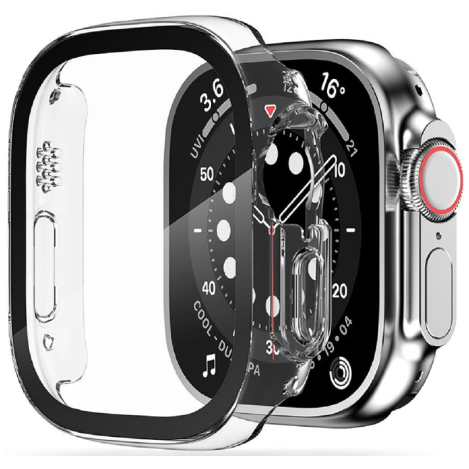 Tech-Protect Defence360 - Θήκη με Tempered Glass Apple Watch Ultra 2 / Ultra 1 49mm - Clear