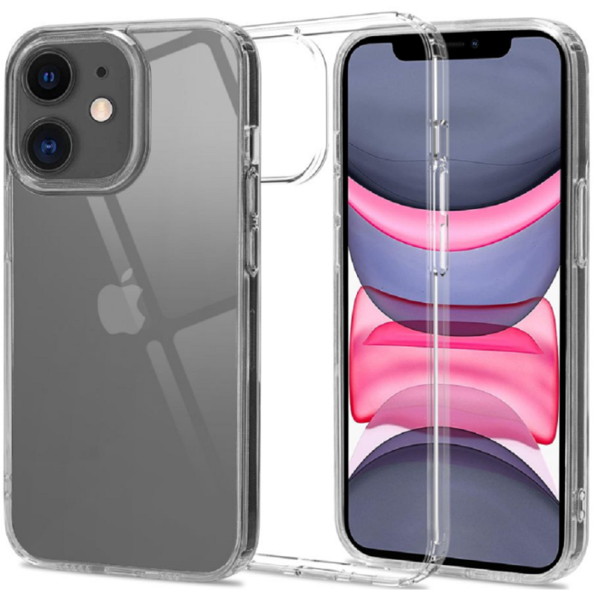Tech-Protect FlexAir Hybrid - Σκληρή Διάφανη Θήκη Apple iPhone 11 - Clear