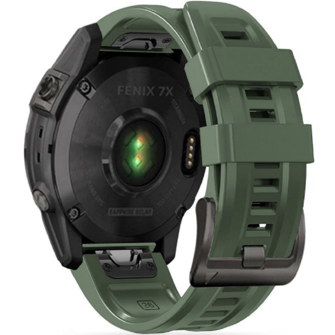 Tech-Protect Λουράκι Σιλικόνης Iconband Garmin Fenix 3/5X/3HR/5X Plus/6X/6X Pro/7X/8 (51mm) - Army Green