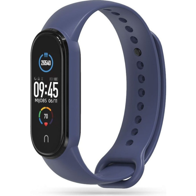 Tech-Protect Λουράκι Σιλικόνης Iconband Xiaomi Mi Band 7 / 7 NFC / 6 / 6 NFC / 5 - Navy 